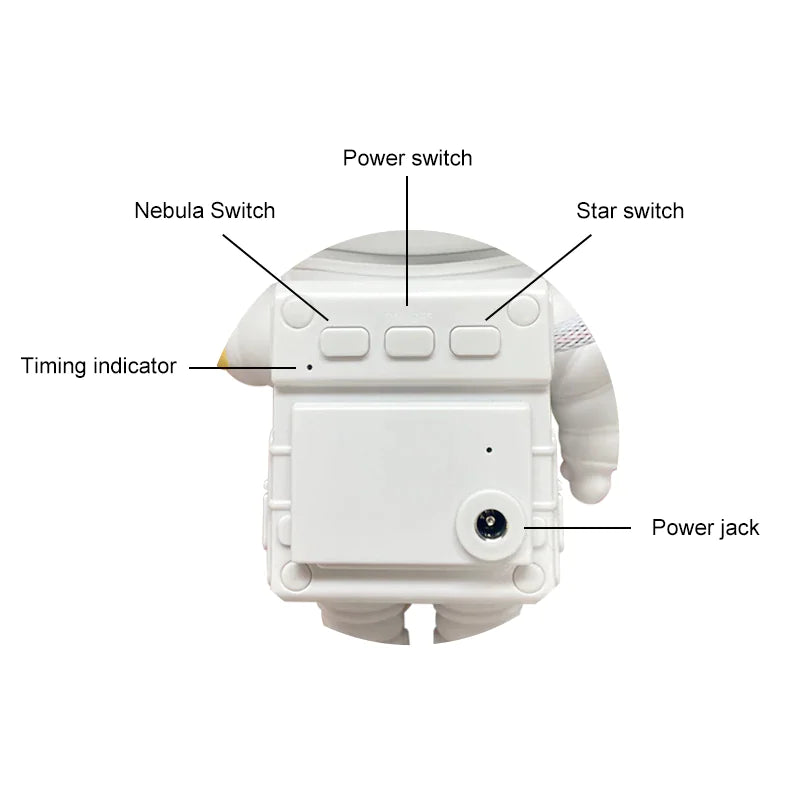 Astronaut Galaxy Projector